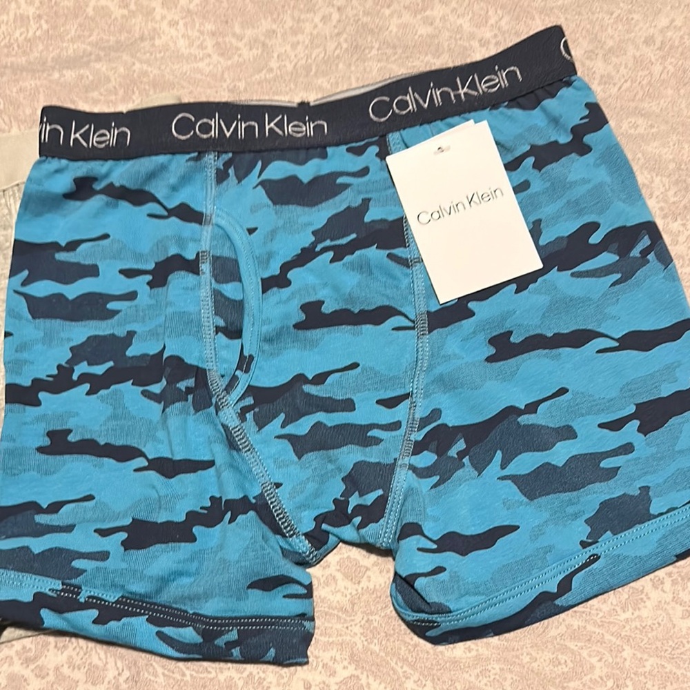 Calvin Klein Blue Kids Underwear 2 pair